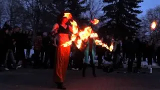 Fire show 31.03.12 in Ufa (Full Version)