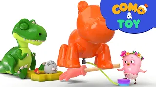 Como | Amazing balloon 5 + More Episodes 11min | Learn colors and words | Como Kids TV