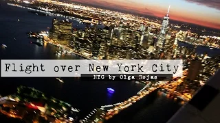 Невероятный полет над Нью-Йорком. Ольга Рохас. Аэротур. Flight over New York City. Olga Rojas.