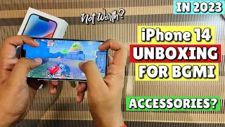 iPhone 14 Unboxing For BGMI in 2023🔥|Not Worth?*Must Watch*