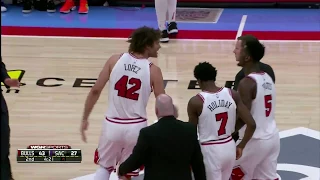 Robin Lopez Gets Ejected | Bulls vs Kings 2/5/18