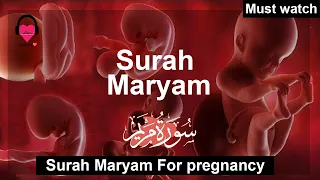 Surah Maryam For Pregnancy Beautiful Recitation