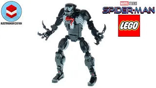 LEGO Marvel Spider Man 76230 Venom Figure Speed Build