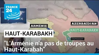 Offensive de l'Azerbaïdjan : l'Arménie n'a pas de troupes au Haut-Karabakh" • FRANCE 24