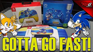 Unboxing PowerA Sonic the Hedgehog Xbox Controller & Nintendo Switch Controller and Protection Case