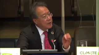 Yo-Yo Ma: "To succeed in creating change in climate we have to change hearts & minds"