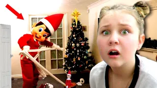 Elf On The Shelf Caught in real life by Ruby and Bonnie