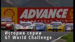 History of GT series or how  Fanatec GT World Challenge Powered by AWS will be created