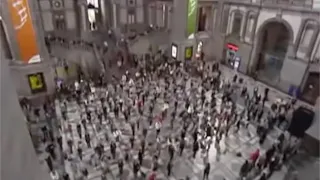 Do re mi - Sound of Music - Historic flashmob in Antwerp train station, Belgium