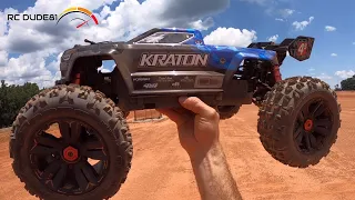 PUSHING THE LIMITS?!😱NEW ARRMA Kraton 4s V2 blast!