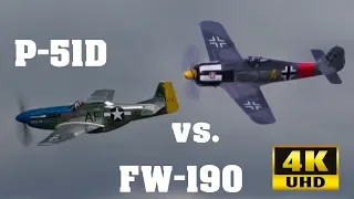 P-51 MUSTANG vs. FOCKE WULF 190 - A Comparision