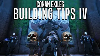Conan Exiles: Building Tips IV - 5 More Building Tips YOU Can Use