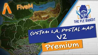 TheFlyBandit Mods: Custom Los Angeles Postal Map - FIveM