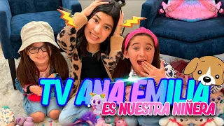 TV ANA EMILIA ES MI NIÑERA POR UN DIA 🤩/ GANÉ APUESTA POR UN PERRITO 🐶!