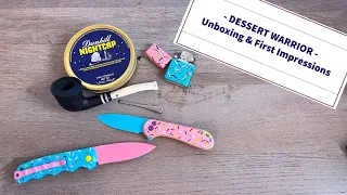 DESSERT WARRIOR 🧁- Boker Kalashnikov - CIVIVI Elementum II - Zippo - UNBOXING & FIRST IMPRESSIONS