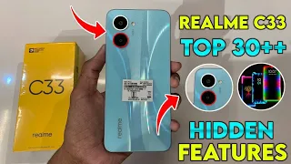 Realme C33 Top 30+++ Hidden  Features | Realme C33 Tips & Tricks | Realme C33