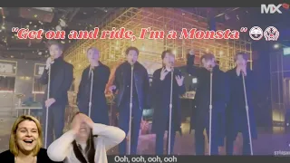 Two baby Monbebes reacting to [몬채널][S] MONSTA X - MONSTA TRUCK (MX HOME PARTY ver.) + Discussion
