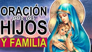 Oración de la noche por los hijos y la familia para vivir en paz y en armonía