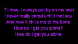 Alone Again - Alyssa Reid ft. P Reign with lyrics on screen! HQ