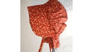 How to Sew a Prairie Bonnet