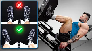 HOW TO LEG PRESS WITH DE PERFECT FORM