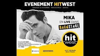 2023.12.14【AUDIO】PODCAST　L'INTÉGRALE - MIKA en INTERVIEW sur Hit West L'invité Backstage !