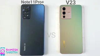 Redmi Note 11 Pro Plus vs Vivo V23 Speed Test and Camera Comparison