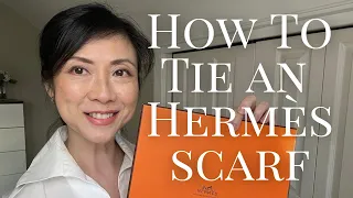 How To Tie An Hermes Silk Scarf