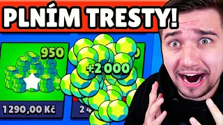 MÁME PROBLÉM! Trest Challenge a KUPUJI VŠE! | Brawl Stars