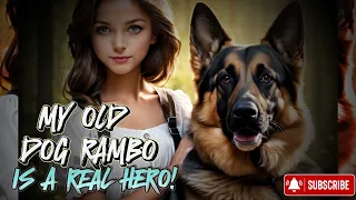 MY OLD DOG RAMBO IS A REAL HERO! | dog training | #inspired