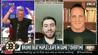'DREAM COME TRUE': Jeremy Swayman reacts to Bruins' Game 7 win in OT 🚨 | The Pat McAfee Show