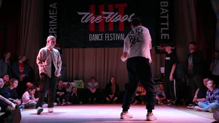 Hit The Floor Battle vol.5 hip-hop pro 1/2 Руба(win) vs Staj