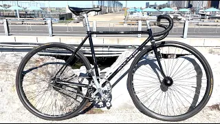 FIXED GEAR NYC | My new NJS Bridgestone anchor bike check