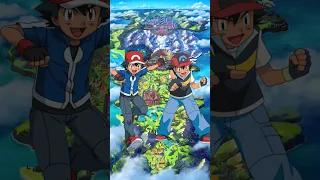 Kalos Ash vs Sinnoh Ash comparison short || #pokemon/#ash/#pikachu