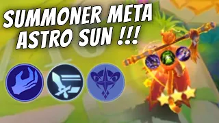 GET UNLIMITED WIN STREAK WITH SUMMONER !! SIMPLE SYNERGY COMBO !! MAGIC CHESS MOBILE LEGENDS