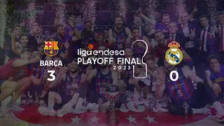 Esta es la HISTORIA del Playoff Final: Barça - Real Madrid | Playoff Final 2023