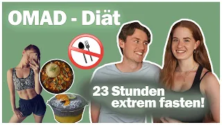 OMAD DIÄT #2 I 5 Tage EXTREM Fasten I 23 Stunden NICHTS ESSEN I Kalorienangaben I Healthy Plantbased