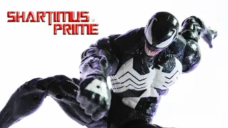 Marvel Legends Venom Custom Poundz978 Spider-Man Comic Eddie Brock Action Figure Review