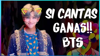 😛SI CANTAS... GANAS!!🎉NIVEL KPOP🇰🇷 BTS (CHALLENGE 2018)