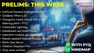 PRELIMS- CURRENT AFFAIRS OF THIS WEEK - #interview #currentaffairs #prelims
