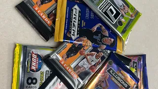 Random NBA Blaster Packs Rip - NBA Playoffs Time!  Prizm Draft Picks 22’, Illusions 20’, Donruss 22’