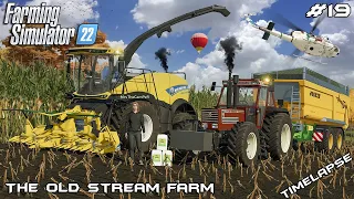 Harvesting CORN SILAGE with MrsTheCamPeR | The Old Stream Farm | Farming Simulator 22 | Episode 19