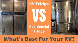 RV Fridges vs Residential Fridges - The Pros And Cons