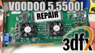 Repairing the Legendary 3dfx Voodoo 5 5500!