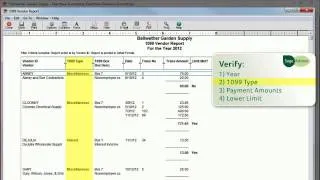 10 process 1099 - Sage 50 Accounting