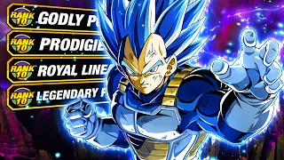 UNDERRATED ALREADY?!?! LEVEL 10 LINKS 100% RAINBOW STAR LR EVOLUTION BLUE VEGETA! DBZ: Dokkan Battle