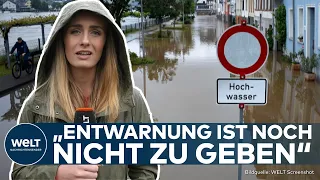 SAARLAND-HOCHWASSER: Keine Entwarnung! Bis zu 80 Liter pro Quadratmeter! Neuer Starkregen erwartet