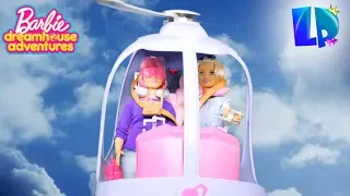 Barbie Dreamhouse Adventures!! Barbie i Daisy w podróży helikopterem!!!