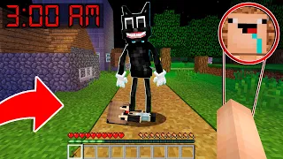 BEBE NOOB VS LA VENGANZA DE CARTOON CAT 😱 BEBE NOOB INVOCA A CARTOON CAT EN MINECRAFT NOOB VS PRO