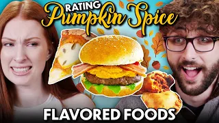 Does It Pumpkin Spice? Tasting Weird Pumpkin Spice Flavored Foods